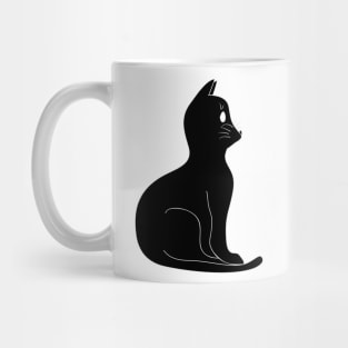 Black CAT Mug